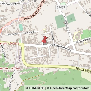 Mappa Via Castellammare,  217, 80054 Gragnano, Napoli (Campania)