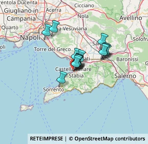 Mappa Via Salario, 80053 Castellammare di Stabia NA, Italia (8.65667)
