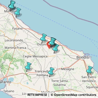 Mappa Contrada Bottafio, 72012 Carovigno BR, Italia (21.37083)
