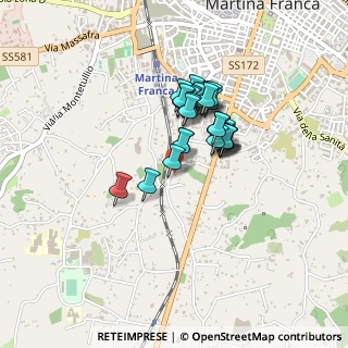 Mappa Via Capodiferro, 74015 Martina Franca TA, Italia (0.32333)