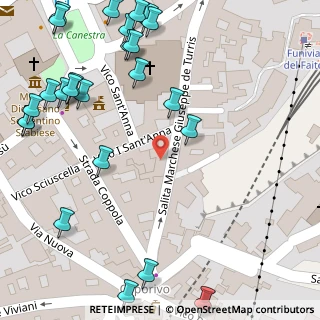 Mappa Salita de Turris, 80053 Castellammare di Stabia NA, Italia (0.092)