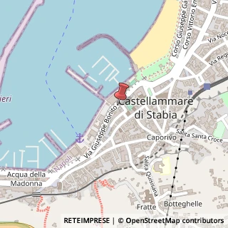 Mappa Via Giuseppe Bonito, 45, 80053 Castellammare di Stabia, Napoli (Campania)