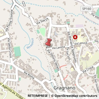 Mappa Via Vittorio Veneto, 169, 80054 Gragnano, Napoli (Campania)