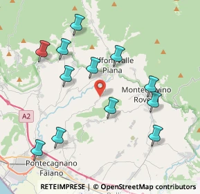 Mappa Via Casone, 84095 Giffoni Valle Piana SA, Italia (4.4525)
