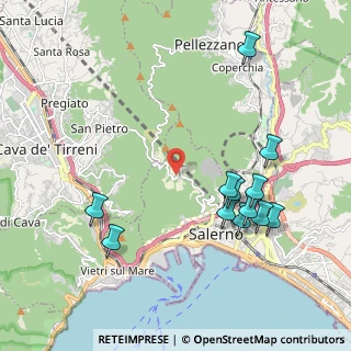 Mappa Strada Provinciale Croce, 84125 Salerno SA, Italia (2.385)