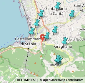 Mappa Via Calcarella, 80053 Castellammare di Stabia NA, Italia (2.13)
