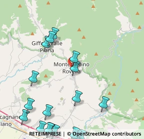 Mappa Via Camillo Benso Conte Di Cavour, 84096 Montecorvino Rovella SA, Italia (6.4915)