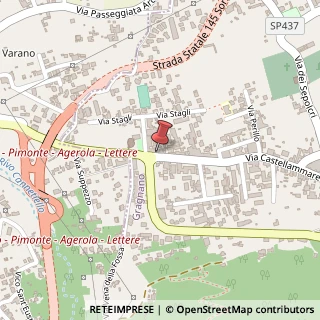 Mappa Via Castellammare, 80054 Gragnano NA, Italia, 80054 Gragnano, Napoli (Campania)