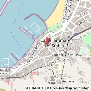 Mappa Strada del Gesù, 33, 80053 Castellammare di Stabia, Napoli (Campania)