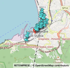 Mappa Strada del Gesù, 80053 Castellammare di Stabia NA, Italia (0.5725)