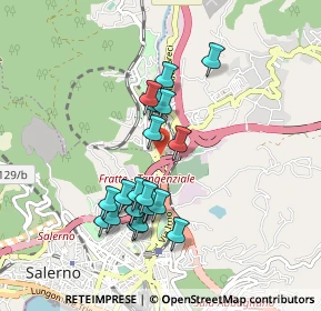 Mappa Via Pagano Mario, 84135 Salerno SA, Italia (0.8785)