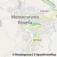 Mapa Montecorvino Rovella
