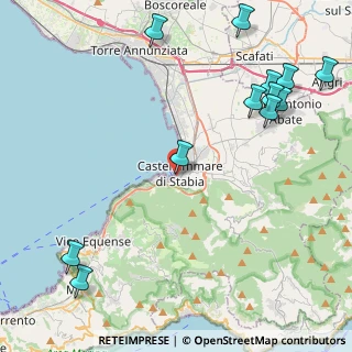 Mappa Via Pace, 80053 Castellammare di Stabia NA, Italia (6.20667)