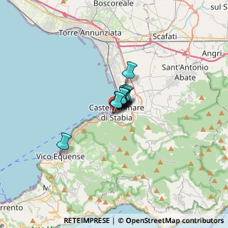 Mappa Via Pace, 80053 Castellammare di Stabia NA, Italia (1.12364)