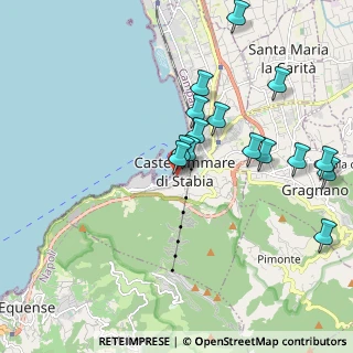 Mappa Via Pace, 80053 Castellammare di Stabia NA, Italia (2.13533)