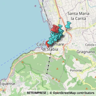 Mappa Via Pace, 80053 Castellammare di Stabia NA, Italia (1.0925)