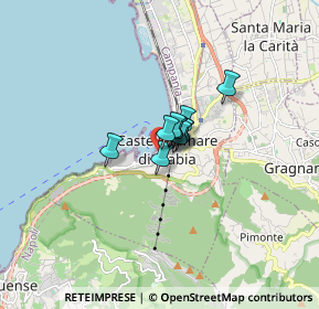 Mappa Strada Santa Caterina, 80053 Castellammare di Stabia NA, Italia (0.63455)