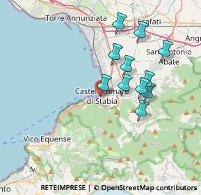 Mappa Vico San Bartolomeo, 80053 Castellammare di Stabia NA, Italia (3.45909)