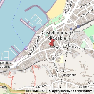 Mappa Via Raffaele Viviani, 36, 80053 Castellammare di Stabia, Napoli (Campania)