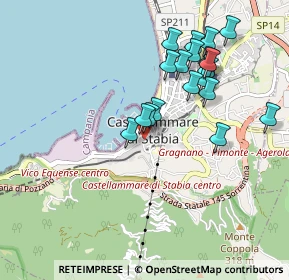 Mappa Vico San Bartolomeo, 80053 Castellammare di Stabia NA, Italia (0.98316)