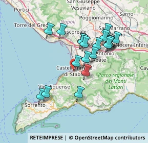 Mappa Vico San Bartolomeo, 80053 Castellammare di Stabia NA, Italia (6.992)