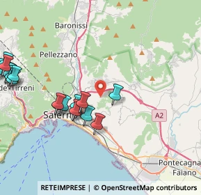 Mappa Via Vecchia di Brignano, 84135 Salerno SA, Italia (5.44579)