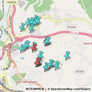 Mappa Via Vecchia di Brignano, 84135 Salerno SA, Italia (1.04615)