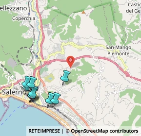 Mappa Via Vecchia di Brignano, 84135 Salerno SA, Italia (2.81)