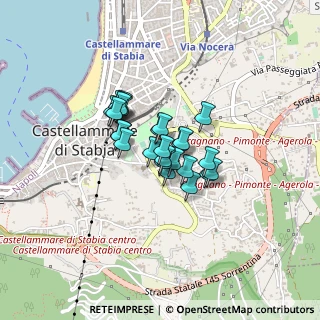 Mappa Via Ponte Scanzano, 80053 Castellammare di Stabia NA, Italia (0.252)