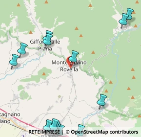 Mappa Via Budetta, 84096 Montecorvino Rovella SA, Italia (7.243)