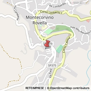 Mappa Via Gian Lorenzo Bernini, 14, 84096 Montecorvino Rovella, Salerno (Campania)
