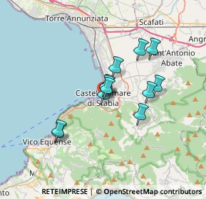 Mappa Via Nuova, 80053 Castellammare di Stabia NA, Italia (2.79)