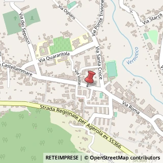 Mappa Via Santa Caterina, 14, 80054 Gragnano, Napoli (Campania)