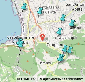 Mappa Via Castellammare, 80054 Gragnano NA, Italia (2.67846)