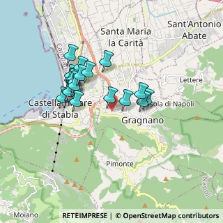 Mappa Via Cupa Perillo, 80054 Gragnano NA, Italia (1.64316)