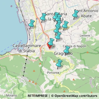 Mappa Via Cupa Perillo, 80054 Gragnano NA, Italia (1.99917)
