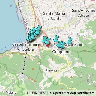 Mappa Via Cupa Perillo, 80054 Gragnano NA, Italia (1.54684)