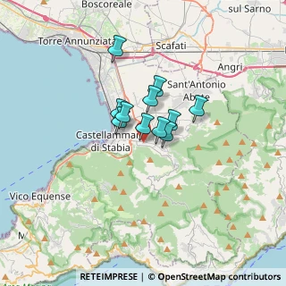 Mappa Via Cupa Perillo, 80054 Gragnano NA, Italia (2.09636)