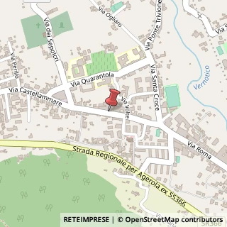 Mappa Via Castellammare, 22, 80054 Gragnano, Napoli (Campania)