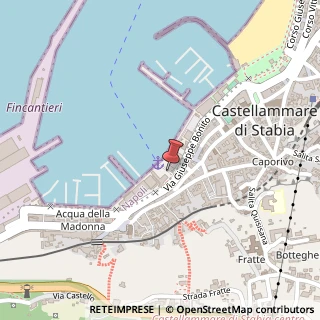 Mappa Piazza Incrociatore S. Giorgio, 80053 Castellammare di Stabia, Napoli (Campania)