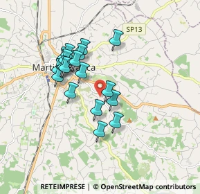 Mappa Via Paretone, 74015 Martina Franca TA, Italia (1.603)