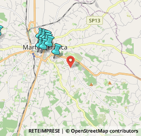 Mappa Via Paretone, 74015 Martina Franca TA, Italia (2.24182)