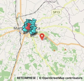 Mappa Via Paretone, 74015 Martina Franca TA, Italia (1.6535)