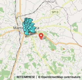 Mappa Via Paretone, 74015 Martina Franca TA, Italia (1.7535)