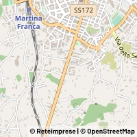 Mapa Martina Franca