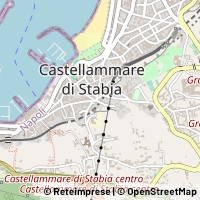 지도 Castellammare di Stabia