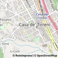 Map Cava de' Tirreni