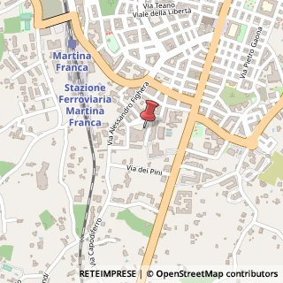 Mappa Via Lorenzo d'Arcangelo, 3v, 74015 Martina Franca, Taranto (Puglia)