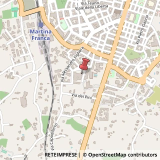Mappa Via Lorenzo d'Arcangelo, 3/O, 74015 Martina Franca, Taranto (Puglia)