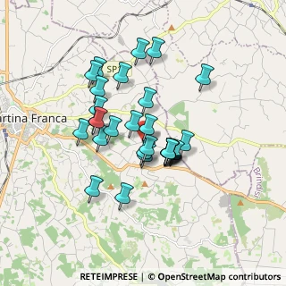 Mappa Via Vecchia Ceglie, 74015 Martina Franca TA, Italia (1.48966)